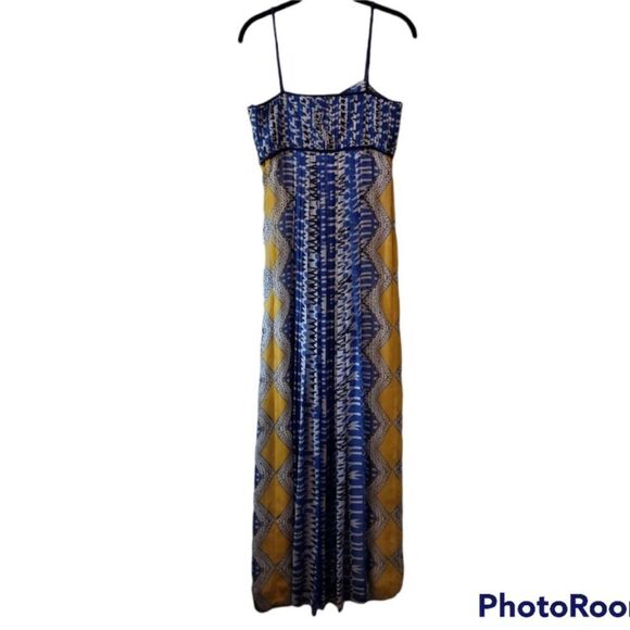 Ranna Gill Sunburst Maxi Dress Size XXS C17 - Picture 5 of 10